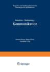 Intention -- Bedeutung -- Kommunikation : Kognitive Und Handlungstheoretische Grundlagen Der Sprachtheorie - Book