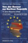 Von Der Bonner Zur Berliner Republik - Book