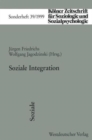 Soziale Integration - Book