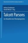 Talcott Parsons - Book