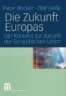 Die Zukunft Europas - Book