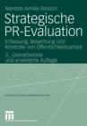 Strategische Pr-Evaluation : Erfassung, Bewertung Und Kontrolle Von OEffentlichkeitsarbeit - Book
