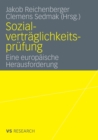 Sozialvertraglichkeitsprufung : Eine europaische Herausforderung - Book