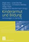 Kinderarmut Und Bildung : Armutslagen in Hamburg - Book