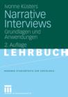 Narrative Interviews : Grundlagen Und Anwendungen - Book