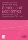 Gender and Economics : Feministische Kritik der politischen Okonomie - Book
