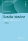 Narrative Interviews : Grundlagen und Anwendungen - Book