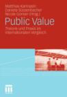 Public Value : Theorie Und Praxis Im Internationalen Vergleich - Book