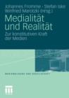 Medialitat Und Realitat : Zur Konstitutiven Kraft Der Medien - Book