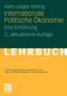Internationale Politische OEkonomie : Eine Einfuhrung - Book