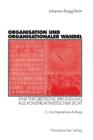 Organisation Und Organisationaler Wandel - Book