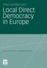 Local Direct Democracy in Europe - eBook