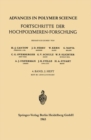 Advances in Polymer Science / Fortschritte der Hochpolymeren-Forschung - Book