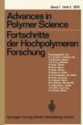 Fortschritte der Hochpolymeren Forschung - Book