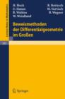 Beweismethoden Der Differentialgeometrie Im Grossen - Book