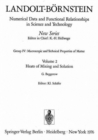 Heats of Mixing and Solution / Mischungs- Und Losungswarmen - Book