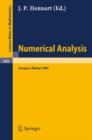 Numerical Analysis : Proceedings of the Third IIMAS Workshop Held at Cocoyoc, Mexico, January 1981 - Book