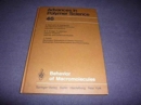 Behavior of Macromolecules - Book