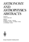 Literature 1981 : A Publication of the Astronomisches Rechen-Institut Heidelberg Member of the Abstracting Board of the International Council of Scientific Unions Astronomy and Astrophysics Abstracts - Book