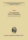 Sogenannte Pest DES Thukydides : Versuch Einer Epidemiologischen Analyse - Book