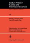 Identification of Continuous Dynamical Systems : The Poisson Moment Functional (PMF) Approach - Book