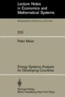 Energy Systems Analysis for Developing Countries - Book