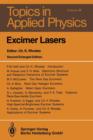 Excimer Lasers - Book