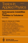 Hydrodynamic Instabilities and the Transition to Turbulence - Book