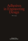 Adhesives in Engineering Design - Book