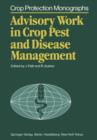 Advisory Work in Crop Pest and Disease Management - Book