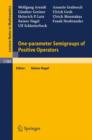 One-parameter Semigroups of Positive Operators - Book