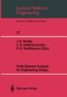 Finite Element Analysis for Engineering Design - Book