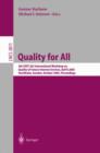 Quality for All : 4th COST 263 International Workshop on Quality of Future Internet Services, QoFIS 2003, Stockholm, Sweden, October 1-2, 2003, Proceedings - Book