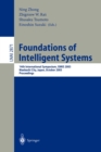 Foundations of Intelligent Systems : 14th International Symposium, ISMIS 2003, Maebashi City, Japan, October 28-31, 2003, Proceedings - Book