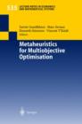 Metaheuristics for Multiobjective Optimisation - Book