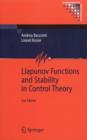 Liapunov Functions and Stability in Control Theory - Book