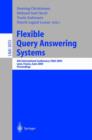 Flexible Query Answering Systems : 6th International Conference, FQAS 2004, Lyon, France, June 24-26, 2004, Proceedings - Book