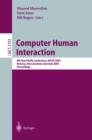 Computer Human Interaction : 6th Asia Pacific Conference, APCHI 2004, Rotorua, New Zealand, June 29-July 2, 2004, Proceedings - Book