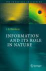 Information and Its Role in Nature - Book