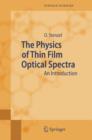 The Physics of Thin Film Optical Spectra : An Introduction - Book