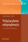Poly(arylene ethynylene)s : From Synthesis to Application - Book