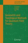 Geometric and Topological Methods for Quantum Field Theory - Book