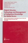 Digital Libraries: Technology and Management of Indigenous Knowledge for Global Access : 6th International Conference on Asian Digital Libraries, ICADL 2003, Kuala Lumpur, Malaysia, December 8-12, 200 - eBook