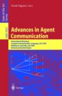 Advances in Agent Communication : International Workshop on Agent Communication Languages ACL 2003, Melbourne, Australia, July 14, 2003 - eBook