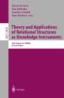 Theory and Applications of Relational Structures as Knowledge Instruments : COST Action 274, TARSKI, Revised Papers - eBook