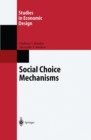Social Choice Mechanisms - eBook