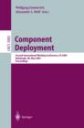 Component Deployment : Second International Working Conference, CD 2004, Edinburgh, UK, May 20-21, 2004, Proceedings - eBook