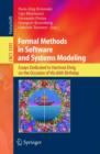 Formal Methods in Software and Systems Modeling : Essays Dedicated to Hartmut Ehrig on the Occasion of His 60th Birthday - Book