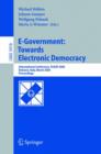 E-Government: Towards Electronic Democracy : International Conference, TCGOV 2005, Bolzano, Italy, March 2-4, 2005, Proceedings - Book