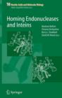 Homing Endonucleases and Inteins - Book